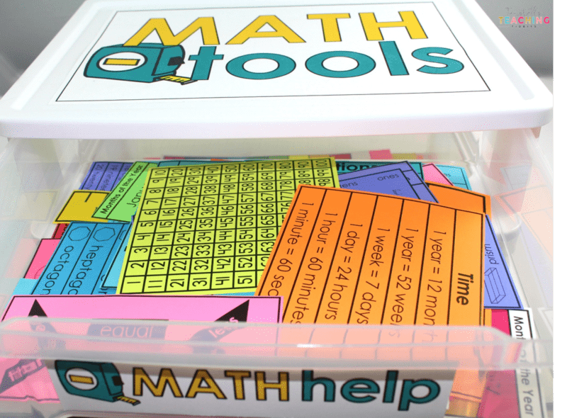 Math Tools Toolkit for Reference Tunstall's Teaching Tidbit's