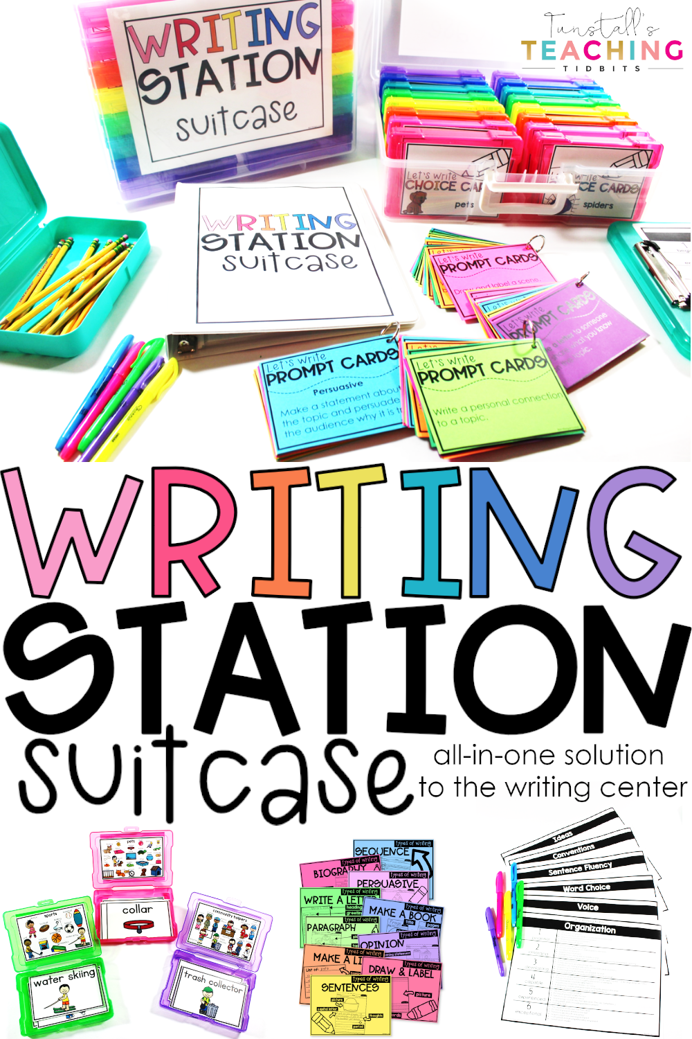 Writing Station Suitcase Tunstall's Teaching