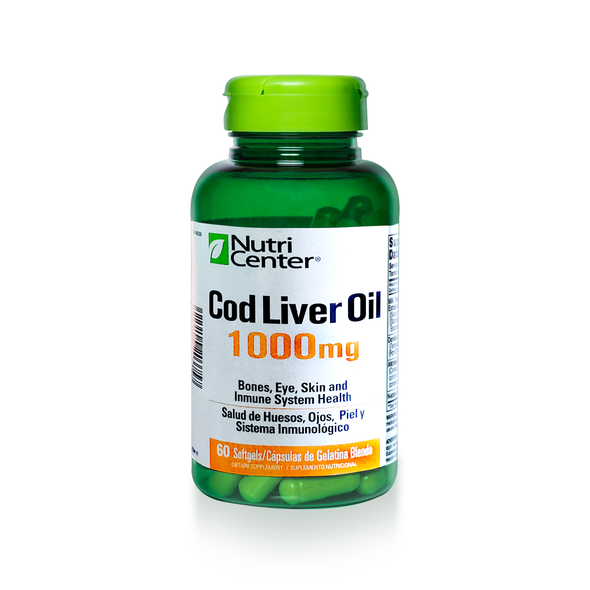 Cod Liver Oil 1000 mg Nutricenter