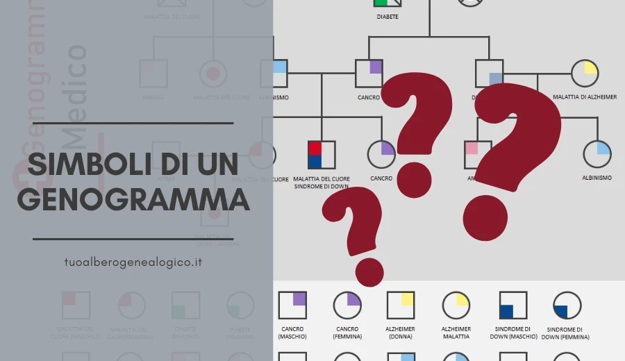 Simboli del Genogramma • Forme e significati • [Esempi]