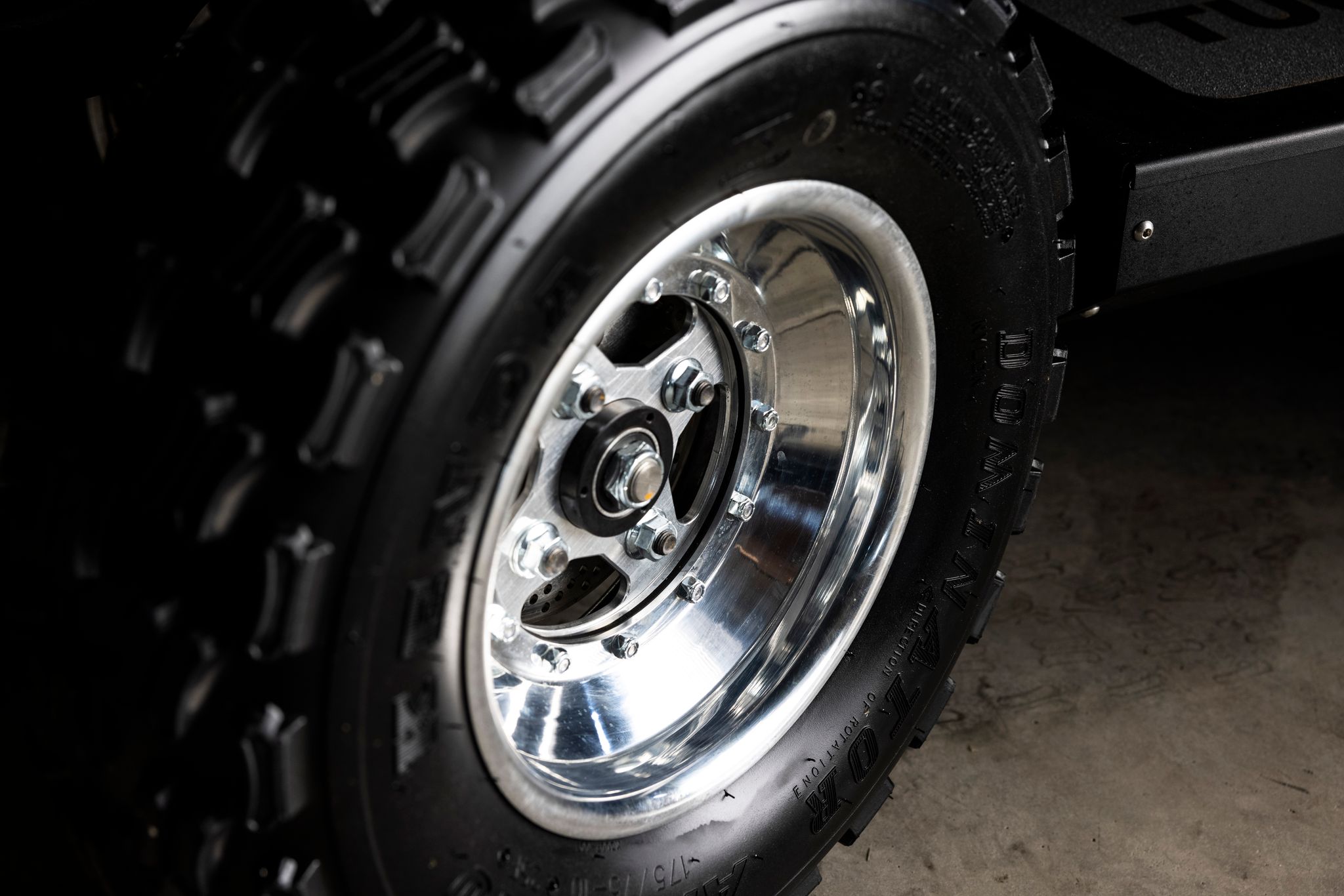 Tuore V Polished Wheel Personal Off Road Electric Vehicles