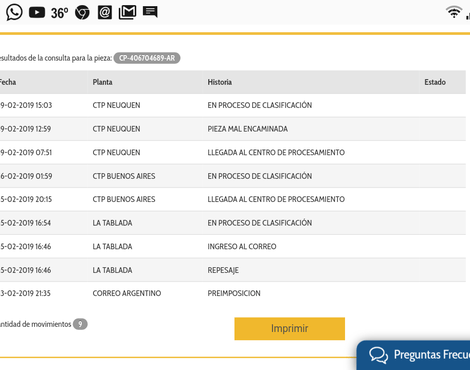 ✓[Solucionado] Mercado Libre - Correo Argentino Envio Mi Venta A Otro Destino