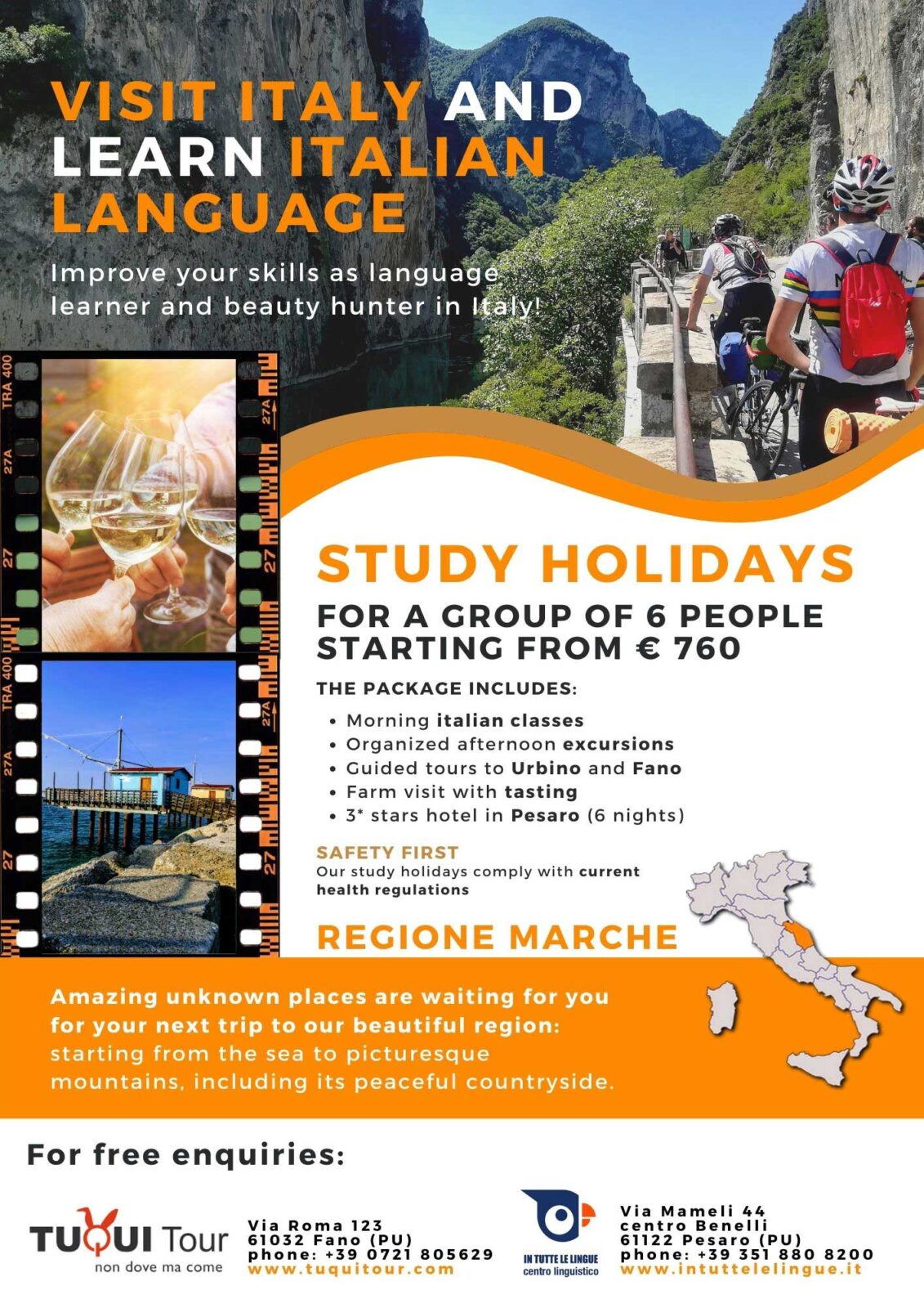 Italian course for foreigners Tuquitour