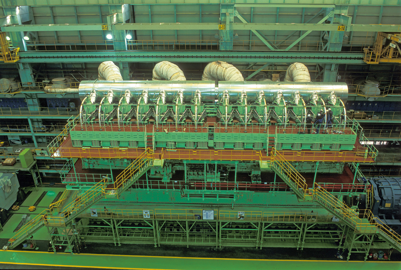 The largest and most powerful engine in the world is from a boat
