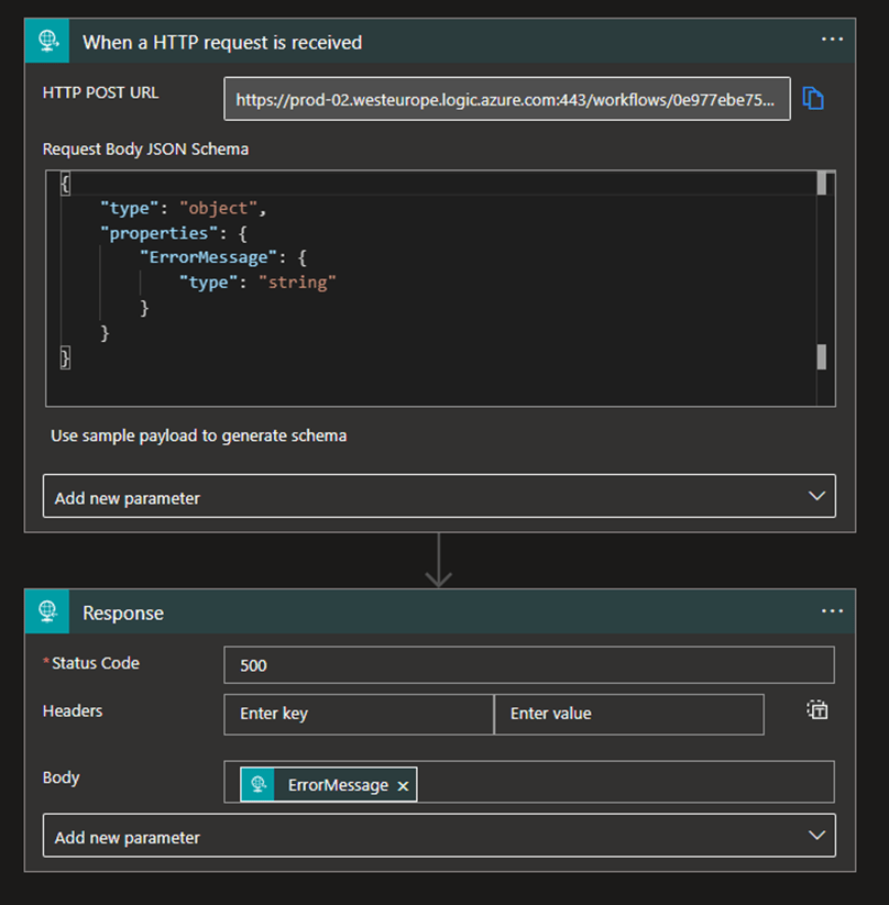 Throw custom exceptions using child Logic App (Part IV)