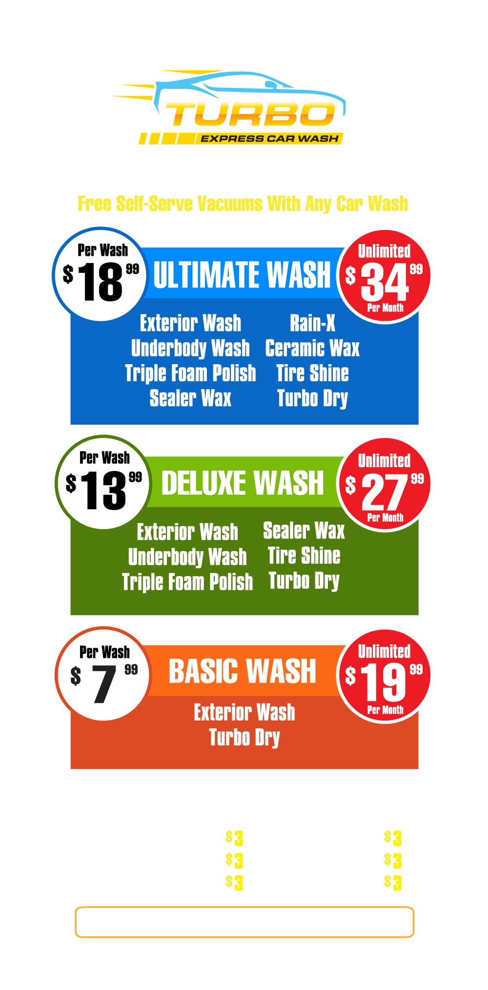 Car Wash Services Turbo Express Car Wash East Orange, NJ