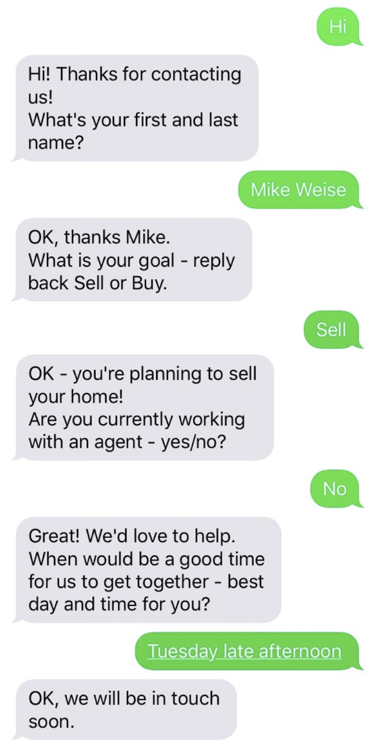 SMS Automated Conversations Unlimited