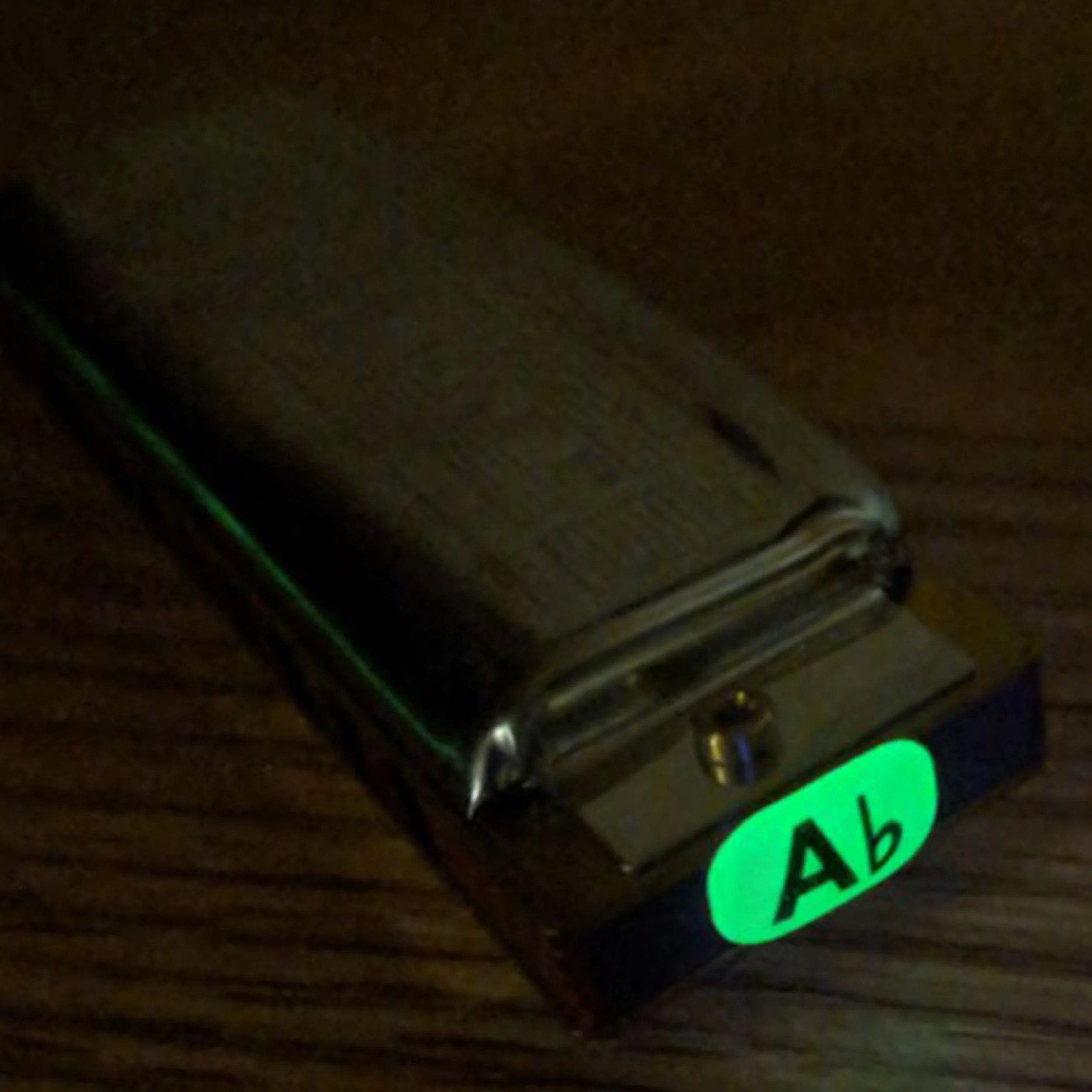 Harmonica Key Label Set of 40 Deluxe GlowintheDark Labels