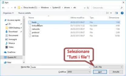 La Grande Guida al file hosts che cos'è, a cosa serve e
