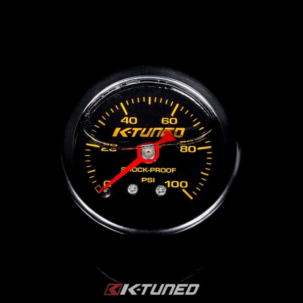 Fuel Pressure Gauge Liquid Filled (0100 psi) Turbomaniacs