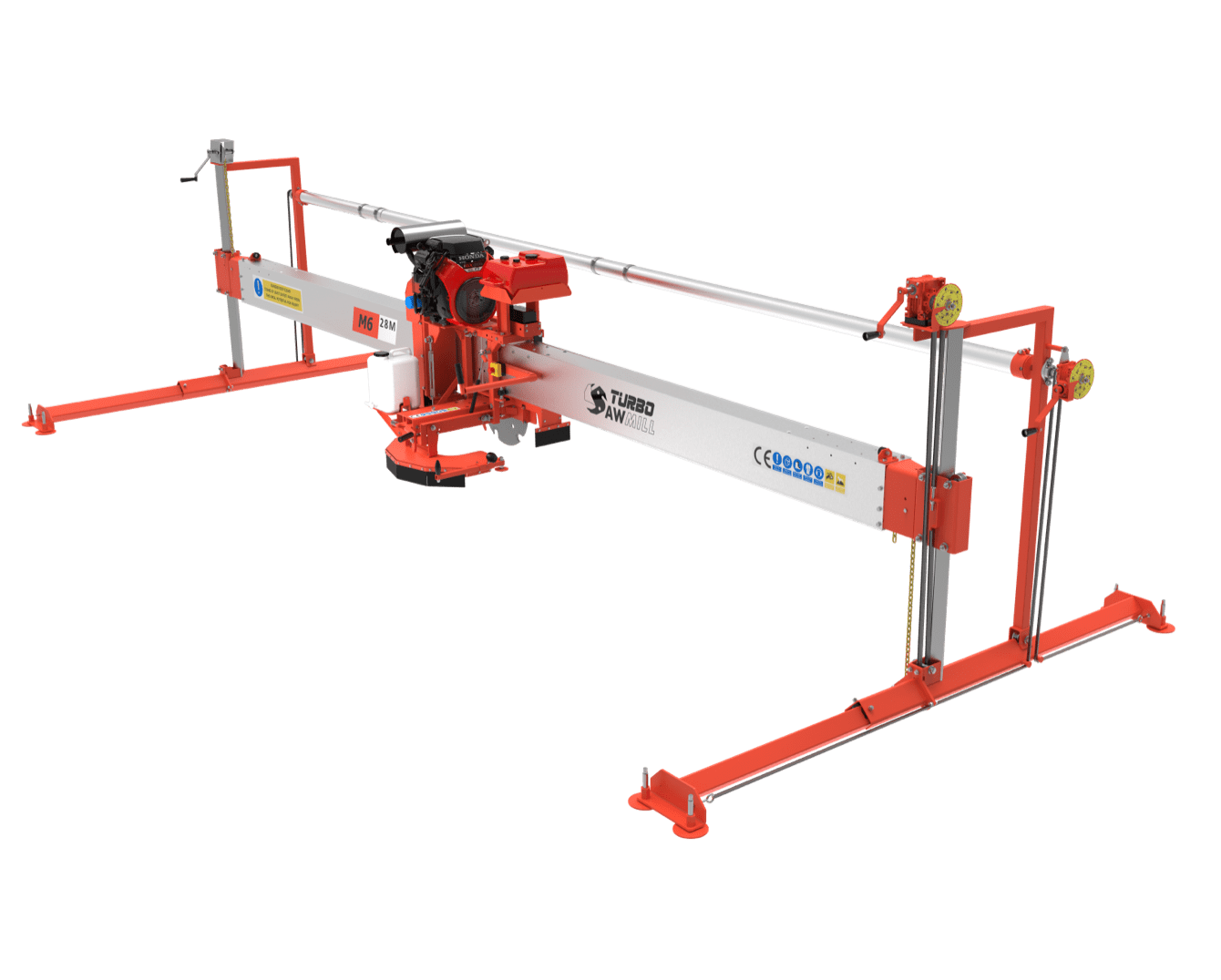 Manual Sawmill | Swing-Blade Sawmill | Turbosawmill