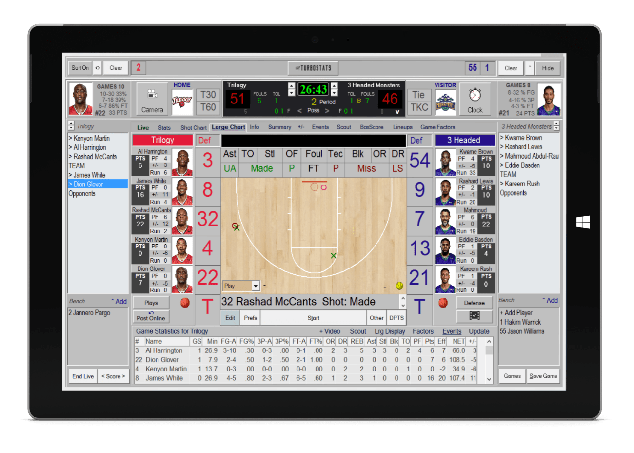 Basketball New Features