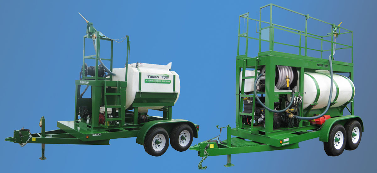 A Turbo Turf Hydroseeder is the fastest and easiest way to seed a new lawn