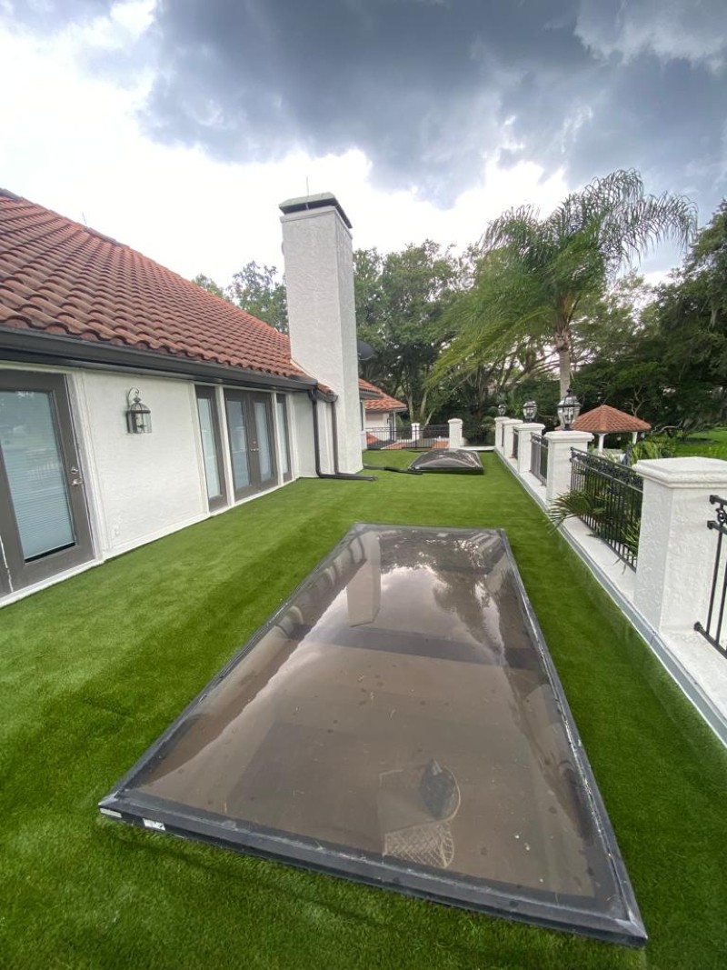 Synthetic Rooftop Turf Installation Artificial Grass and Synthetic Turf Installation Tampa I
