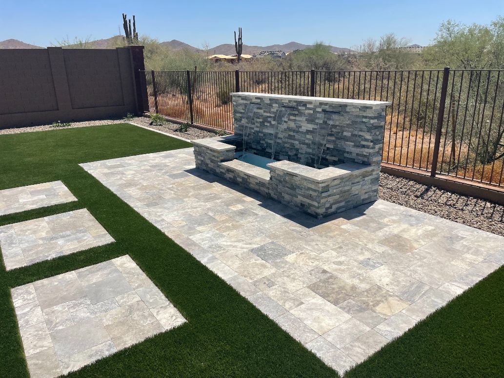 How to Keep Your Backyard Water Feature Clean • Turf Monsters AZ