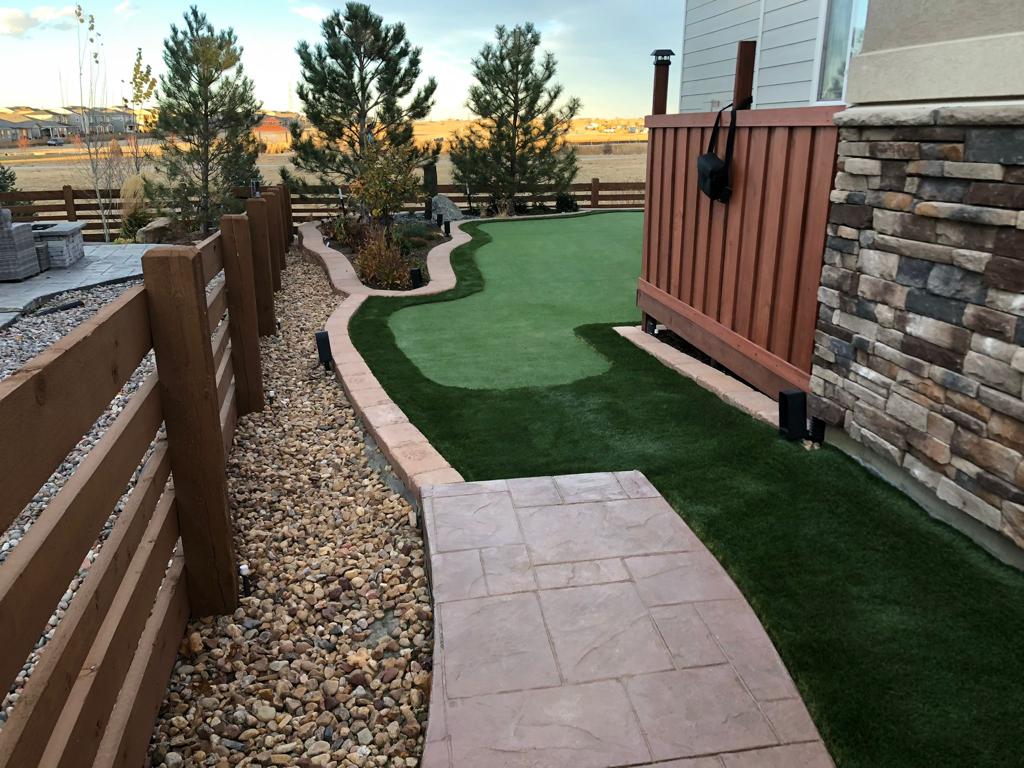 Edging Options for Artificial Grass Turf Pros Solution