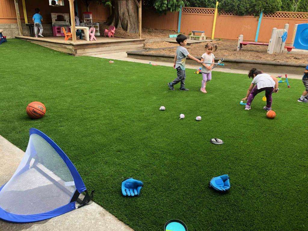Playground and Daycare Artificial Turf Installation Turf Suppliers Canada