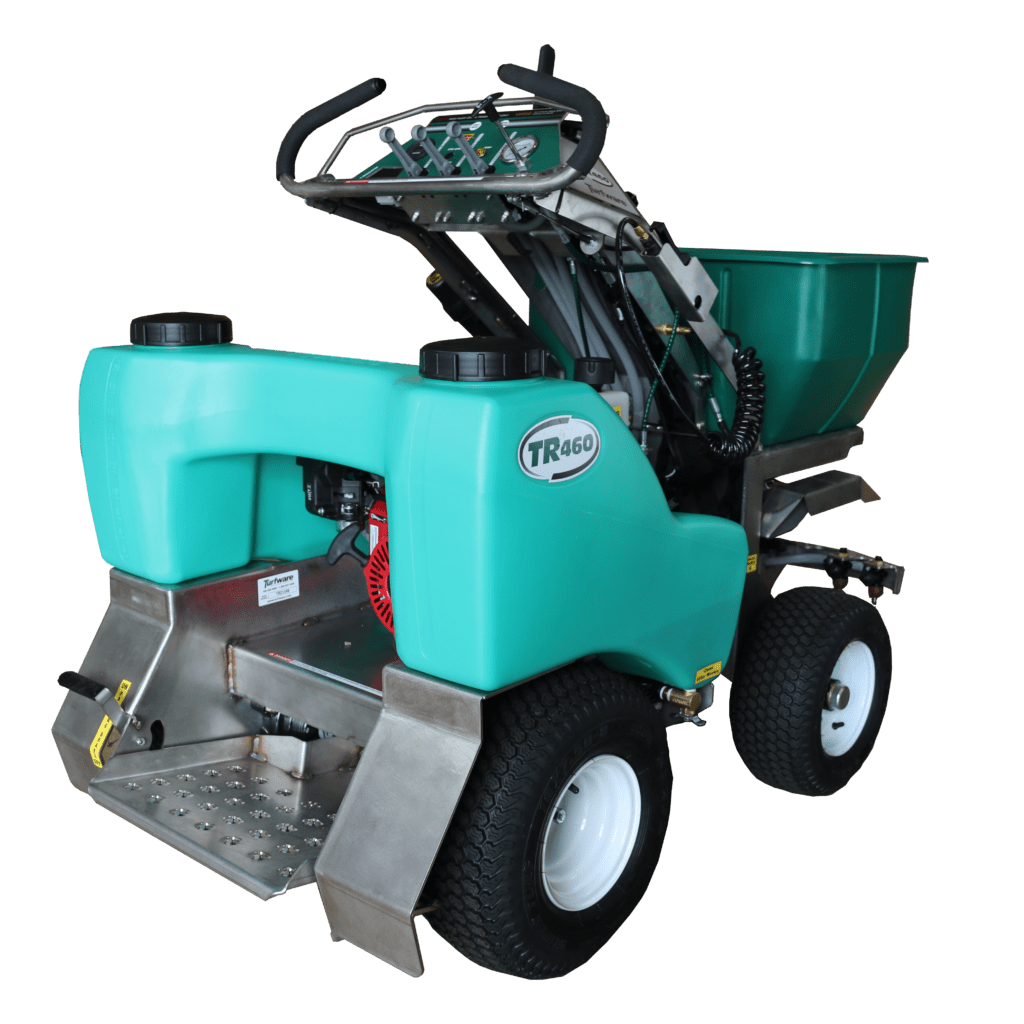 BackCutOutTrans - TurfWare 460 Ride-On Spreader
