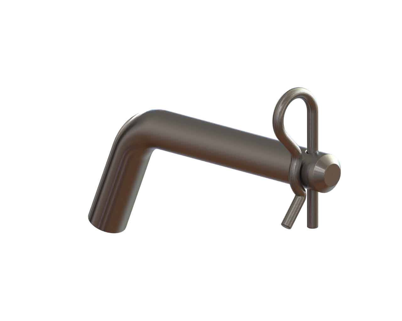 HITCH PIN 5/8" DIA w COTTER PIN TurfWare 460 RideOn Spreader