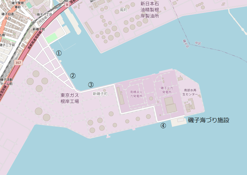 根岸港の釣り環境（駐車場・トイレ）と注意点 2021年6月9日（水曜日） 釣道楽