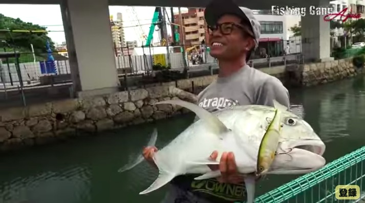 宮城梓さんによるGT釣り！都市河川で驚きのサイズが上がる 釣りラバ！