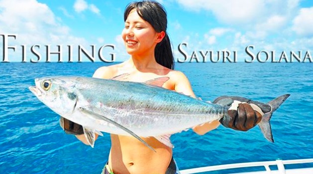 【そらな さゆり】アングラーズアイドル2代目のセクシー釣りガール！ 釣りラバ！