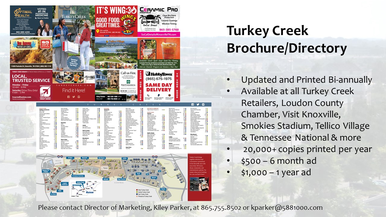 Advertising Turkey Creek
