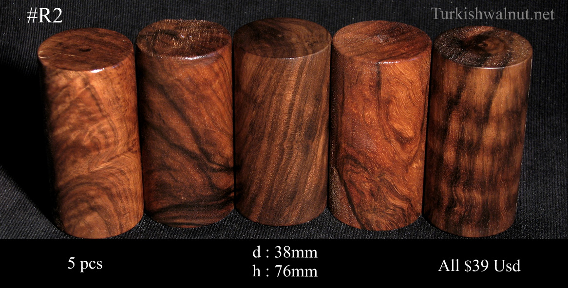 Bottle stopper blanks & Brush handle blanks by Turkishwalnut