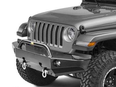 TJM Jeep Wrangler Bull Bar Equipped Front Bumper 070SO03N36Z (2018 Jeep
