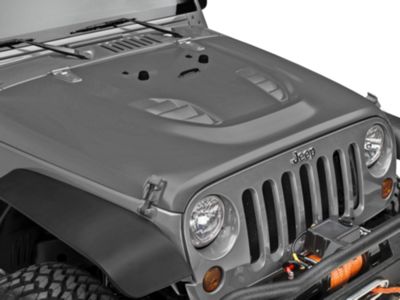 Mopar Jeep Wrangler 10th Anniversary Rubicon Edition Hood Unpainted
