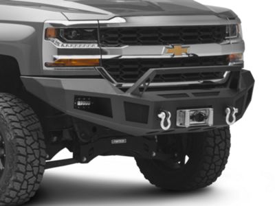 Barricade Silverado HD Winch Front Bumper w/ LED Lighting S112233 (16