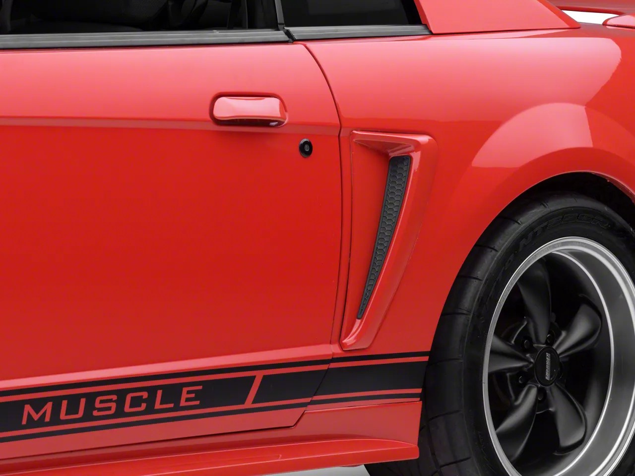 Ford Mustang Quarter Panel Side Scoop Left Side Unpainted 4R3Z