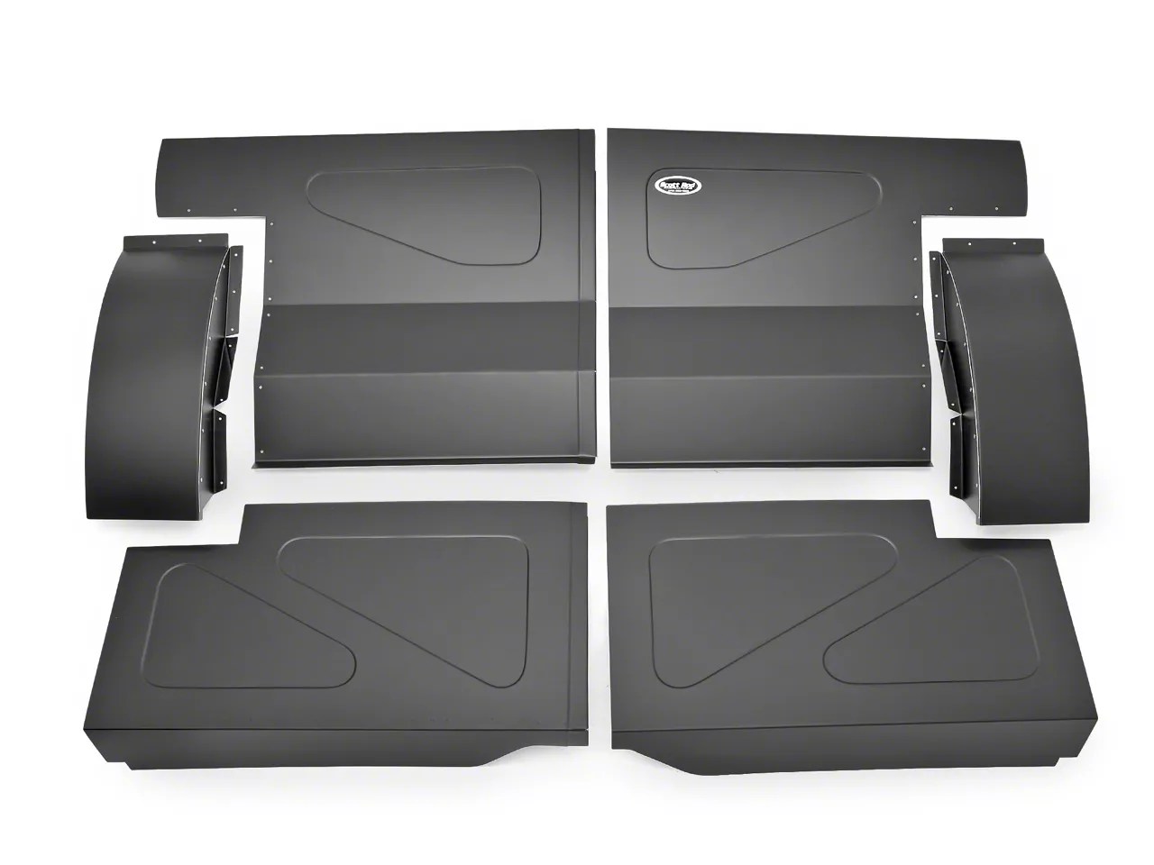 SpeedForm Mustang Scott Rod Fabrication Aluminum Rear Seat Delete Kit