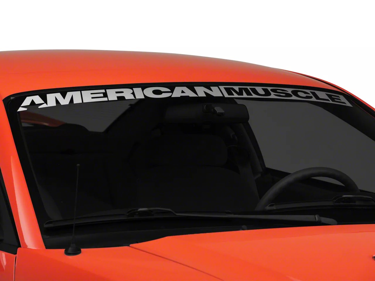 American Muscle Graphics Mustang AmericanMuscle Windshield Decal