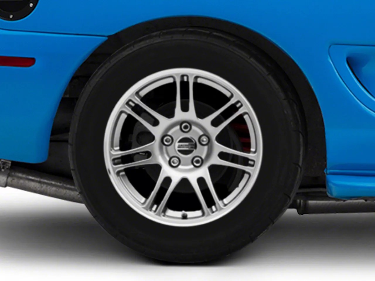 Mustang 10th Anniversary Cobra Style Anthracite Wheel 17x10.5 Rear