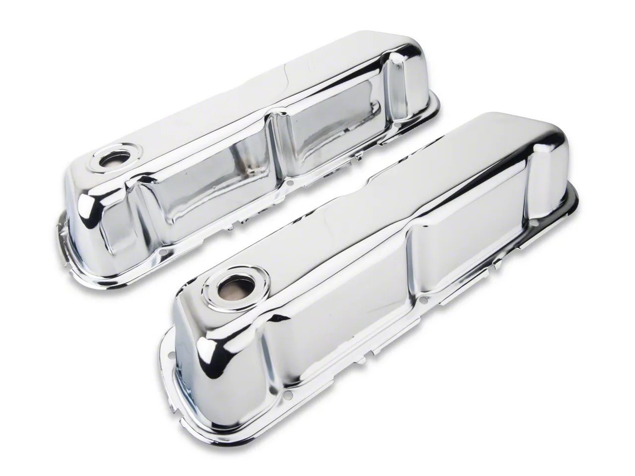Holley Performance Mustang Chrome Valve Covers 37236 (289, 302, 351W