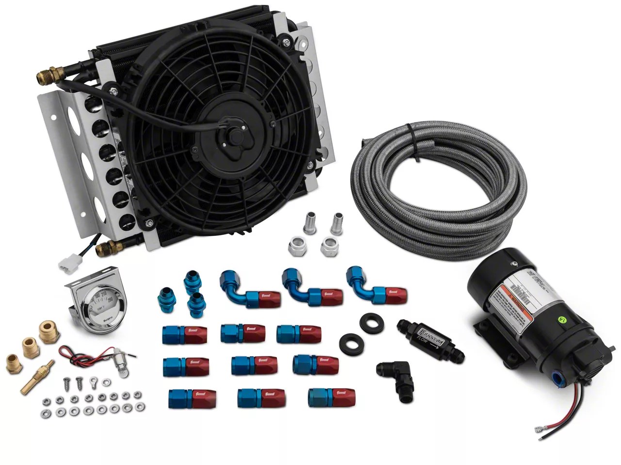 Full Tilt Boogie Mustang Differential Cooler Kit 8.8 in FT 1370 (86