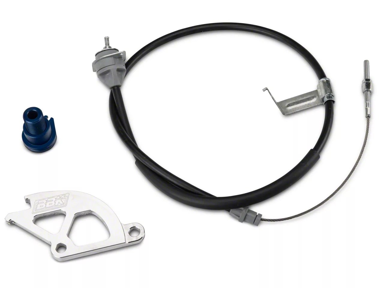 BBK Mustang Adjustable Clutch Cable, Quadrant & Firewall Adjuster Kit 15055 (7995 5.0L)
