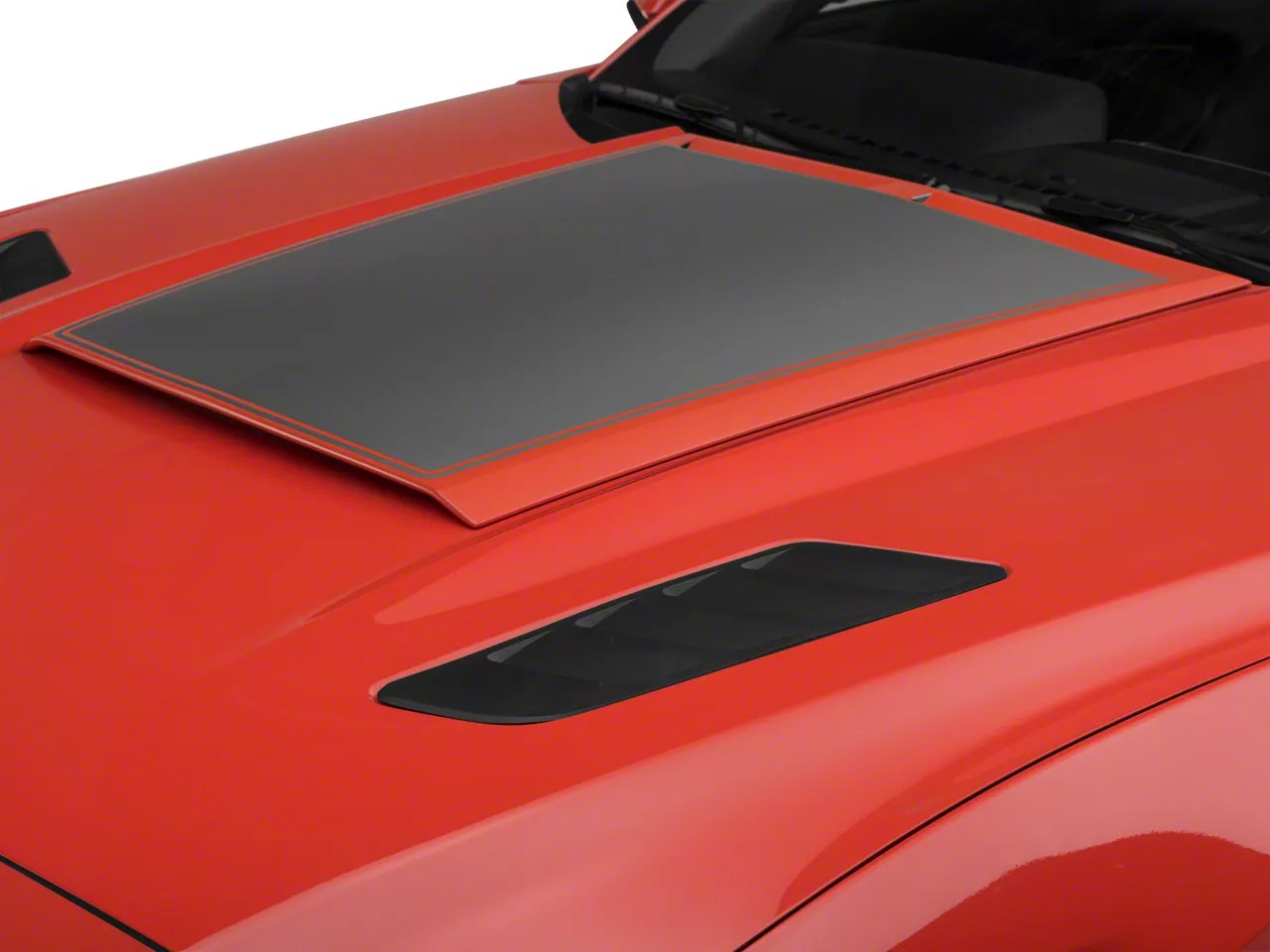 Roush Mustang Heat Extractors Molded Black 421869 (1517 GT) Free