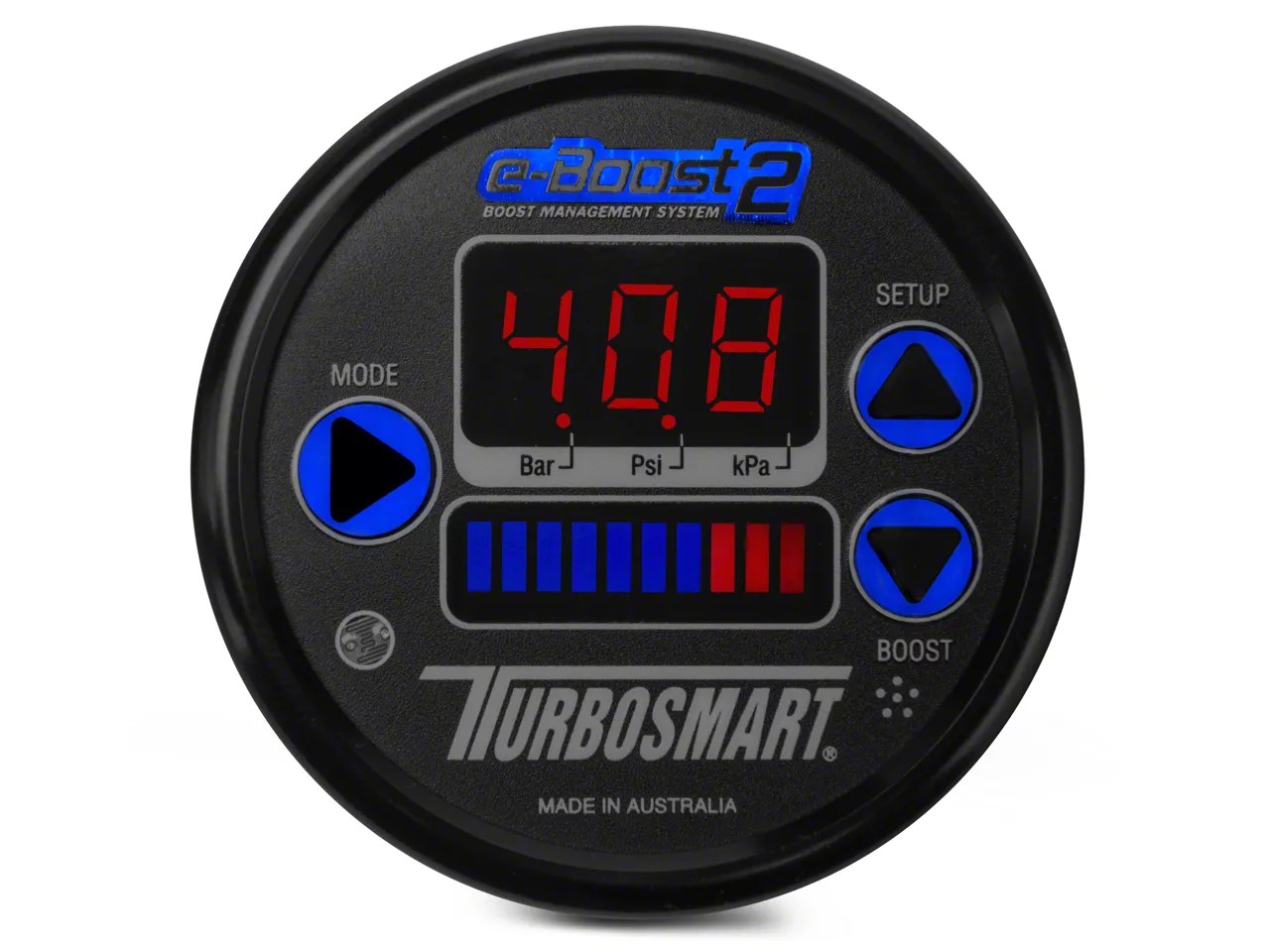 Turbosmart Mustang e-Boost2 Boost Controller; 60mm; Black TS-0301-1003