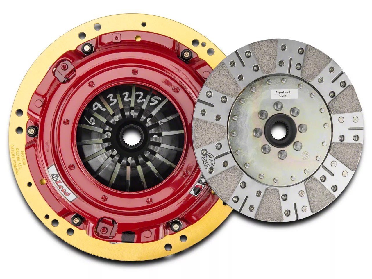 McLeod Mustang RXT Twin Disc 1000HP Clutch 693225 (1517 GT) Free