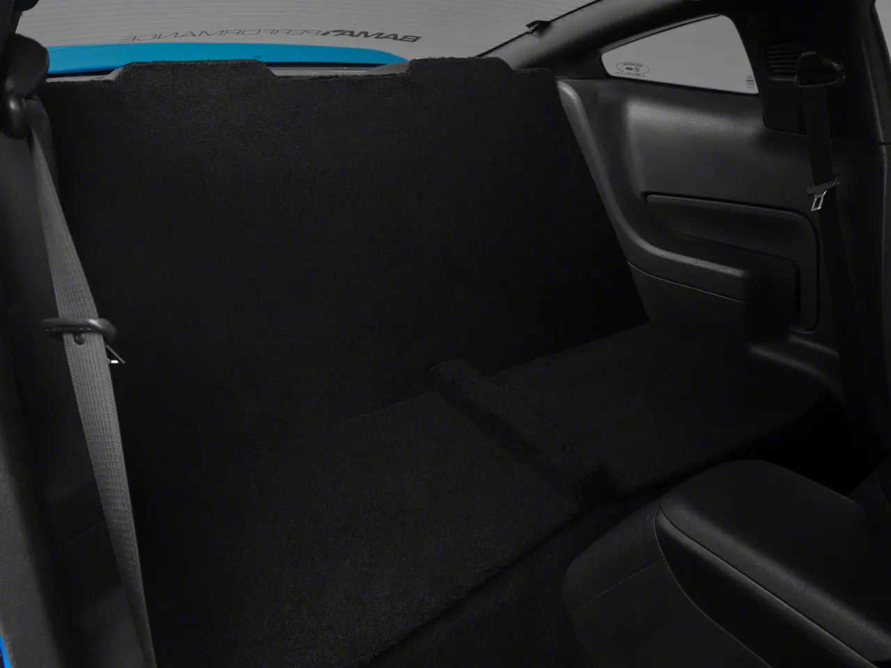 Alterum Mustang Rear Seat Delete Black 388915 (0510 Coupe) Free