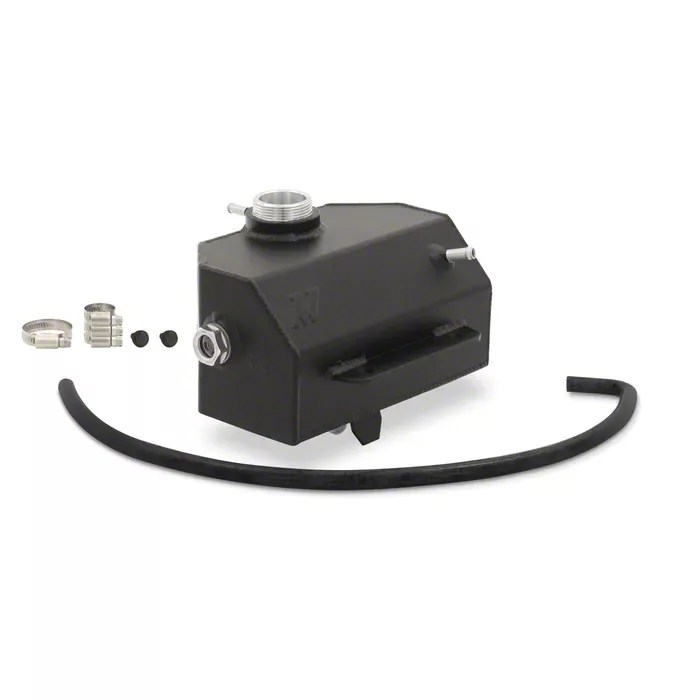 Mishimoto Mustang Aluminum Coolant Expansion Tank Black MMRTMUS