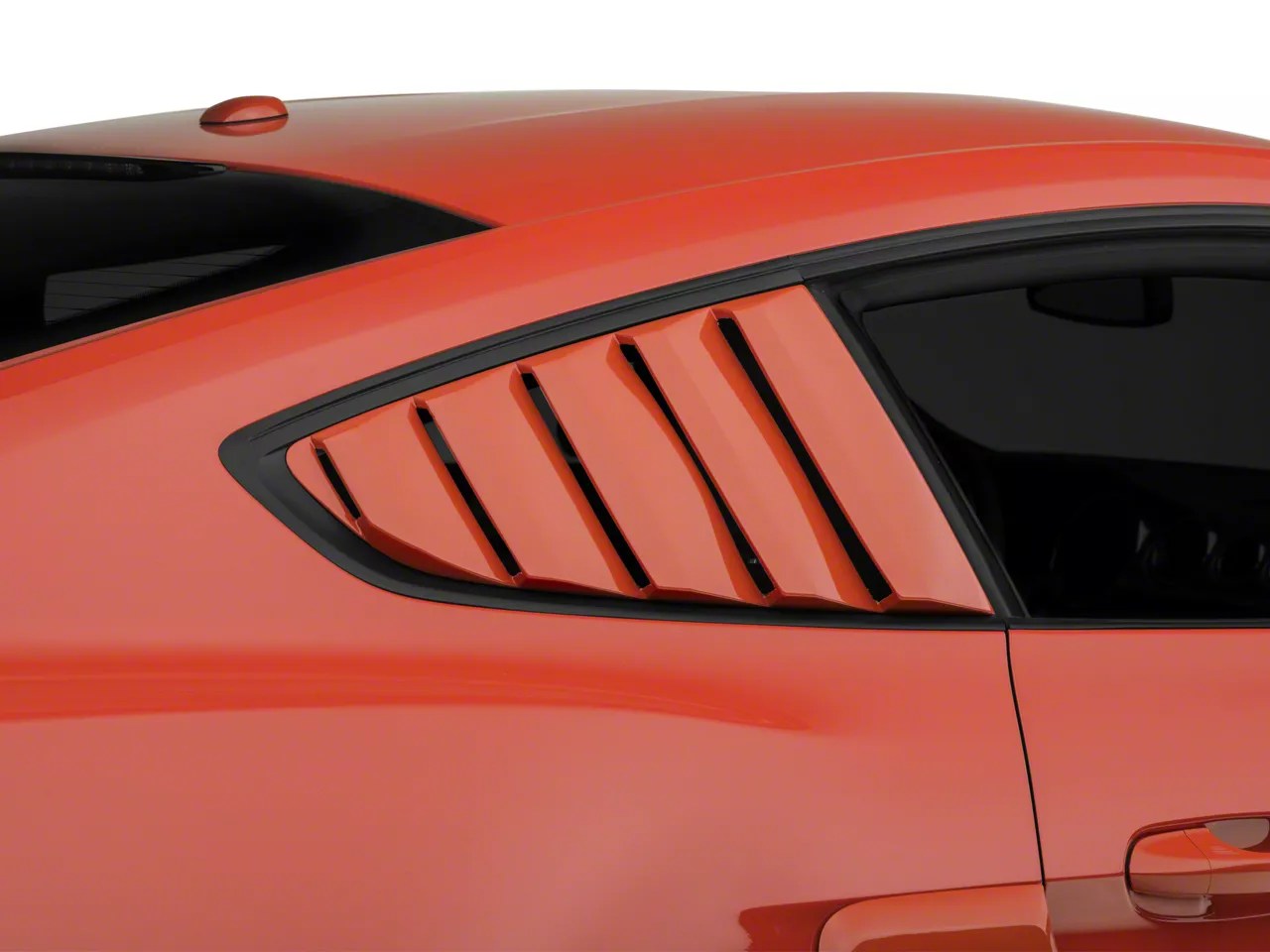 Street Scene Mustang Quarter Window Louvers Unpainted 95070672 (15