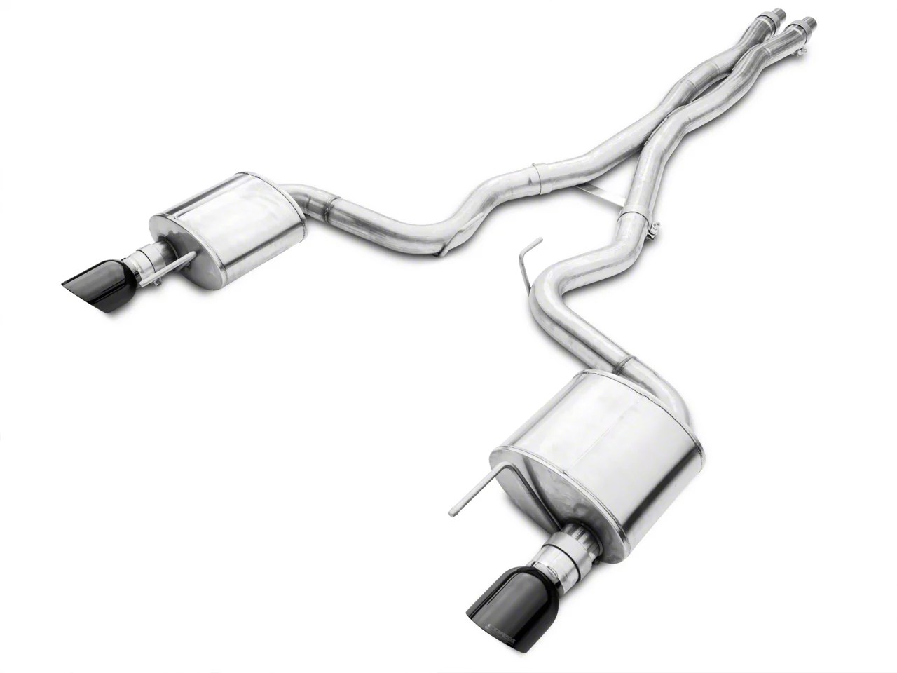 Corsa Mustang Xtreme CatBack Exhaust w/ Black Tips 393797 (1517 GT)