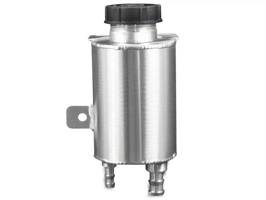 GMS Mustang Aluminum Power Steering Reservoir Satin 510104 (9604 4