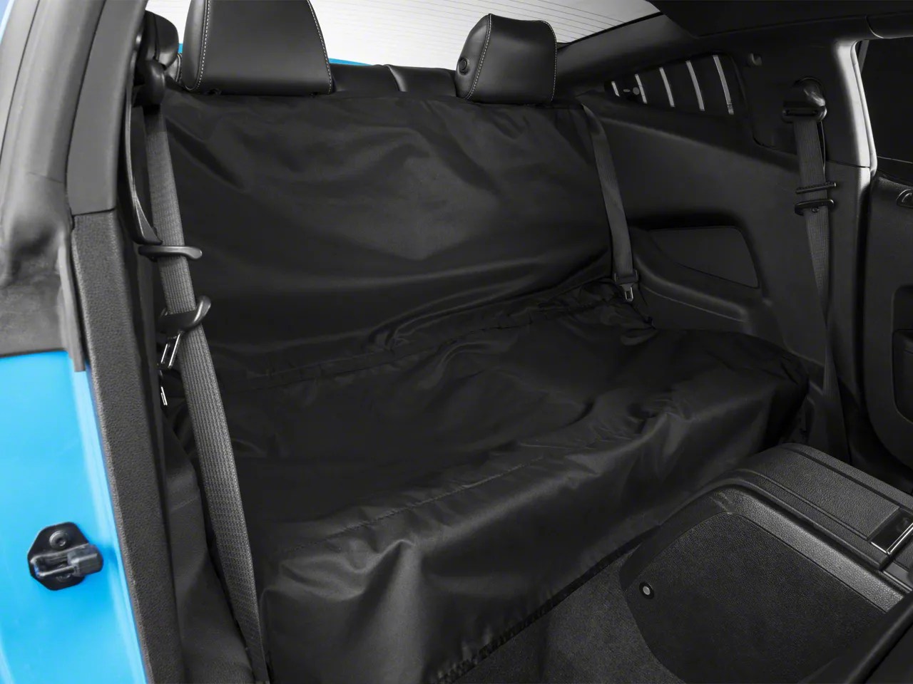 Covercraft Mustang Canine Covers Econo Rear Seat Protector Black