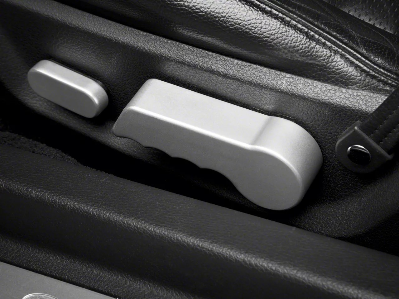 Modern Billet Mustang Satin Seat Tilt Lever Covers 41190 (0514 All)