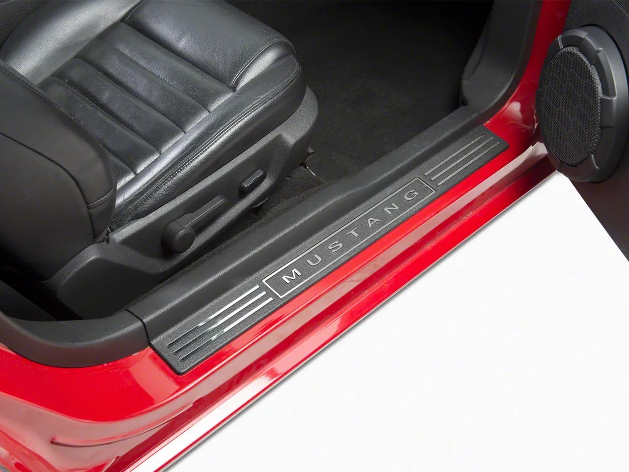 20052009 Ford Mustang Door Sills Trim Scuff Plates Lettering Inserts