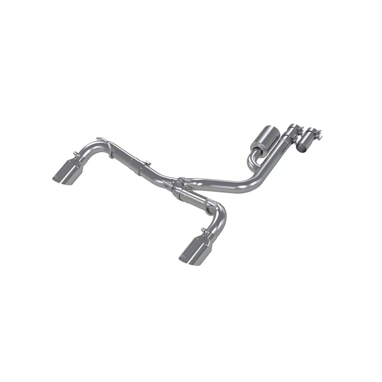 MBRP Bronco Sport Armor Lite ResonatorBack Exhaust with Polished Tips